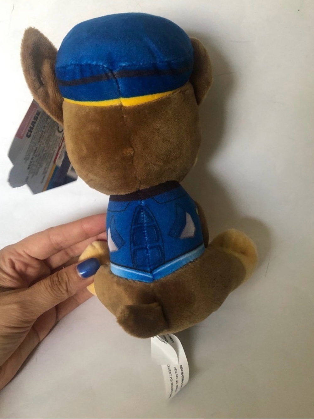 Paw Patrol Chase Police Dog Plush Stuffed Animal Soft Kids Toy - Picture 3 of 4